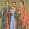 Memorial Day of the Holy Martyrs Leontius, Hypatius and Theodulus